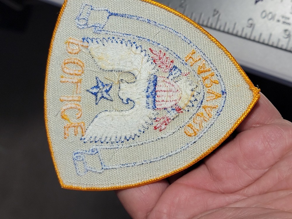 LE4 Police Patch Massachusetts Harvard