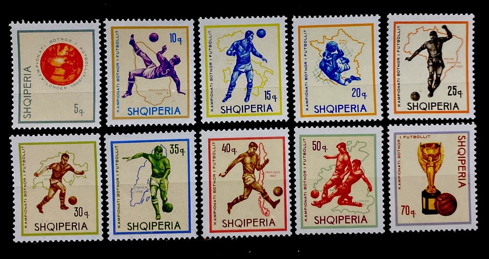 Albania 1966. SC# 910-919. MNH