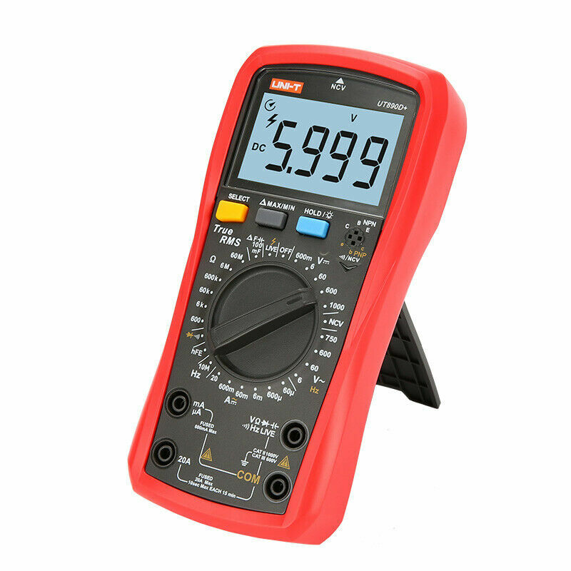 UNI-T UT890D+ Digital True RMS Handheld Multimeter REL AC/DC Frequency Tester