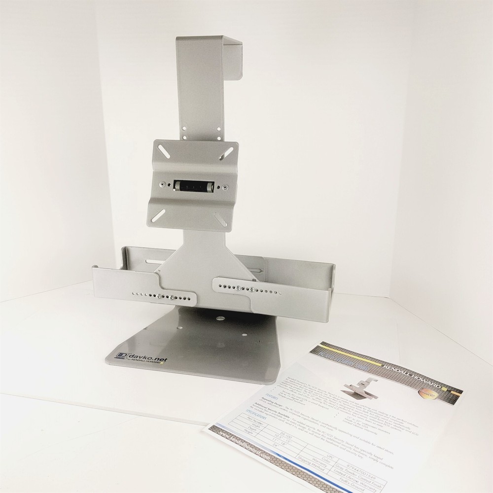 Kendall Howard Davko DS-100 PC / LCD SFF Computer + VESA Display Security Stand