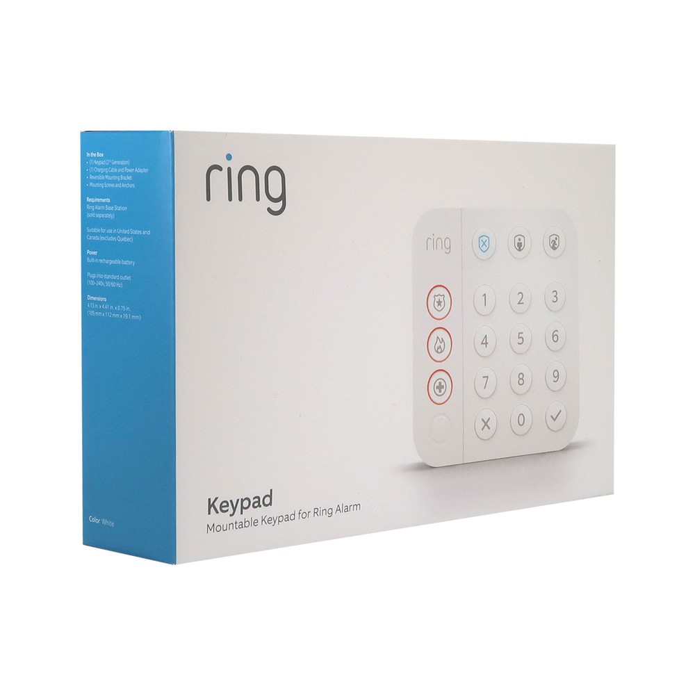 Ring Alarm Keypad (2nd Gen) White