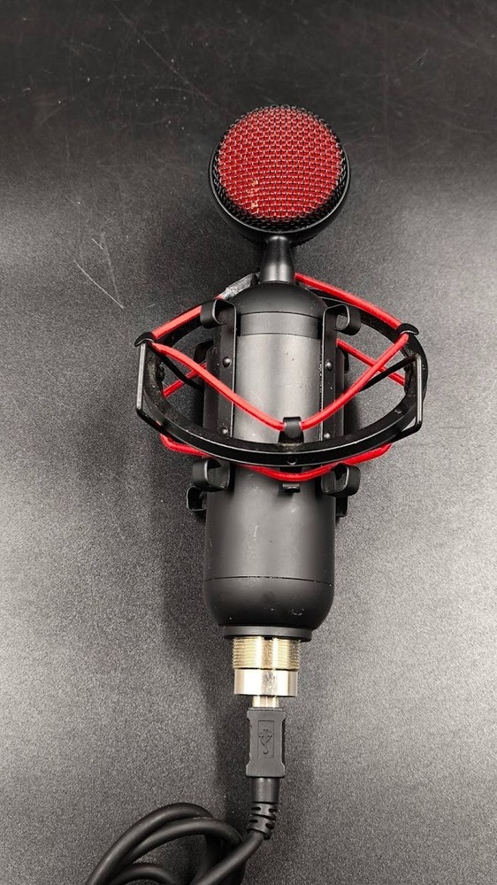 Trust GXT 244 Buzz Microphone Used Working Black