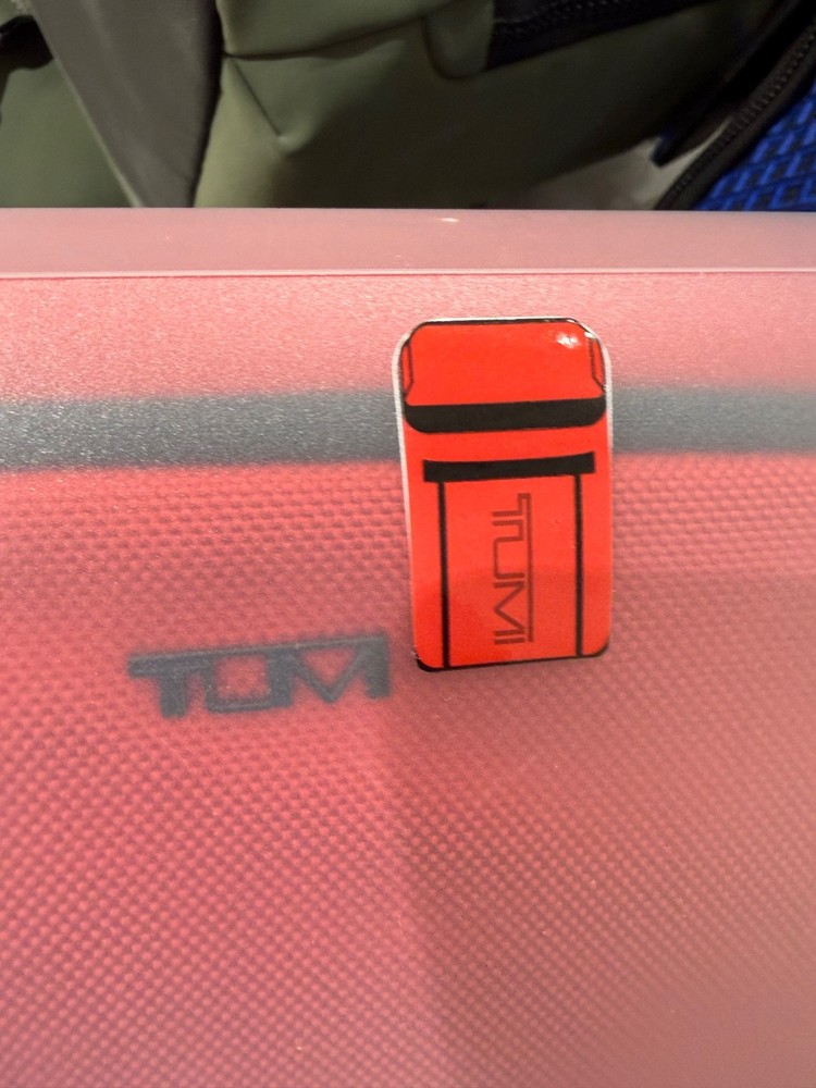 NEW Tumi ALPHA BRAVO Just in Case 17.0” Packable Backpack Bag - TUMI RED