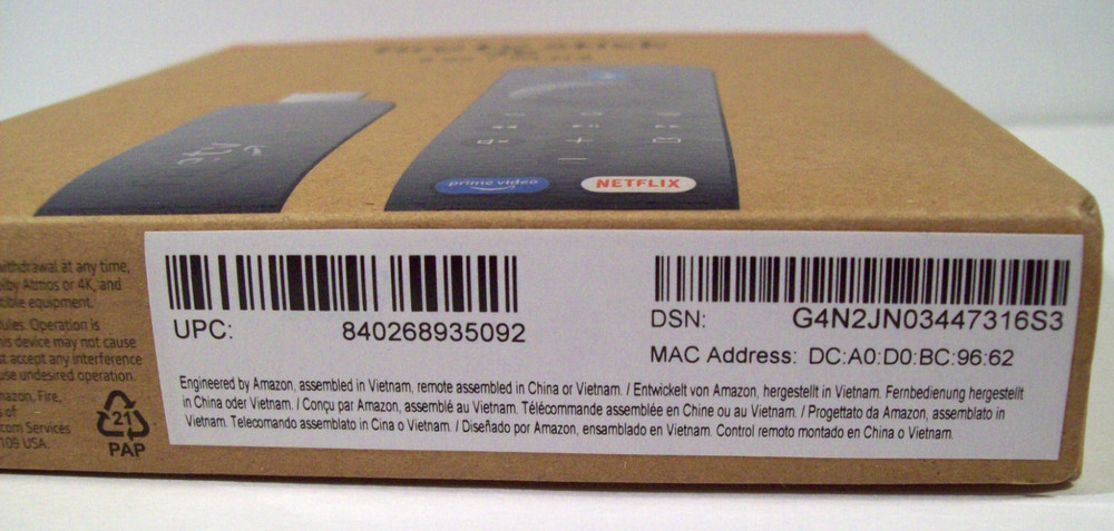 New Amazon Fire TV Stick 4K Streaming Device