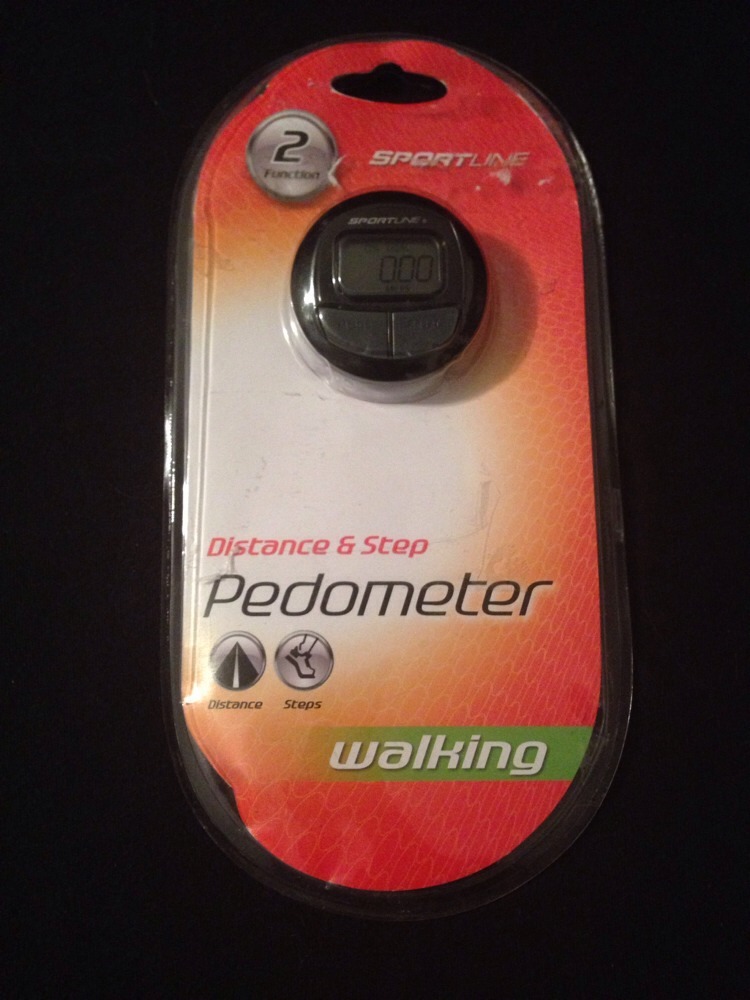SportLine 2 Function Pedometer Distance & Step  New (Open Package)