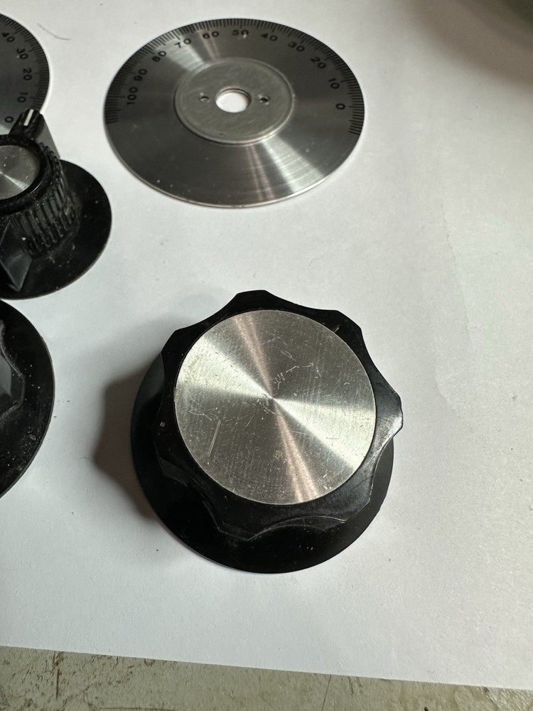 ALPHA Amplifier Knobs And Dials