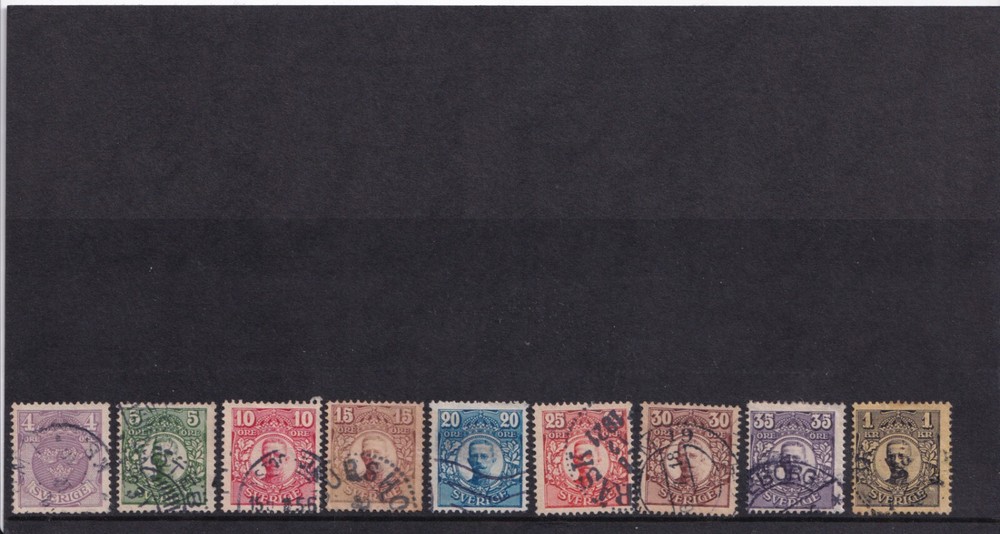 (2308) Sweden: Various - used stamps