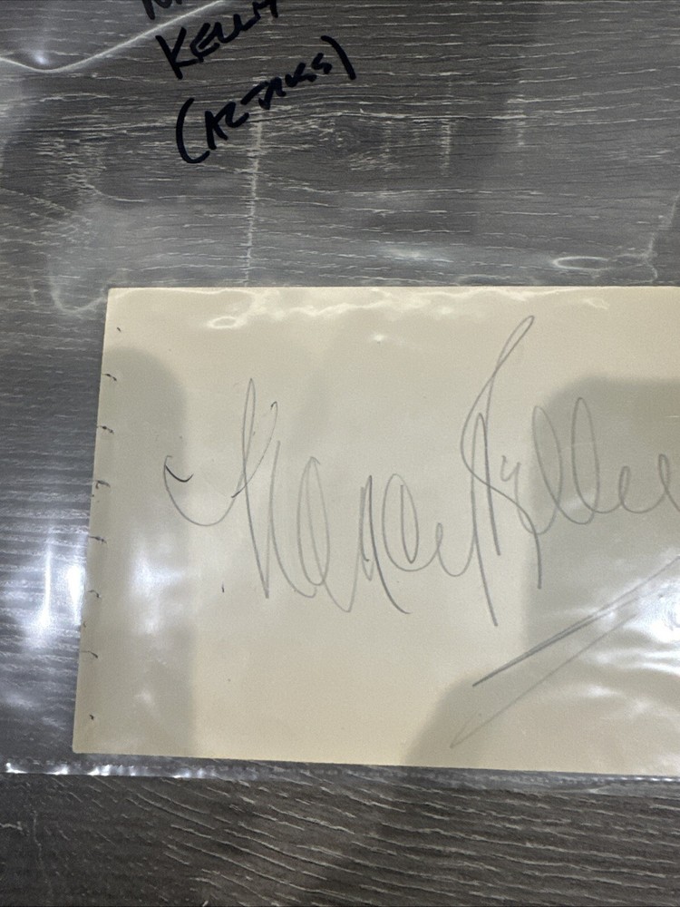 Nancy Kelly Autograph