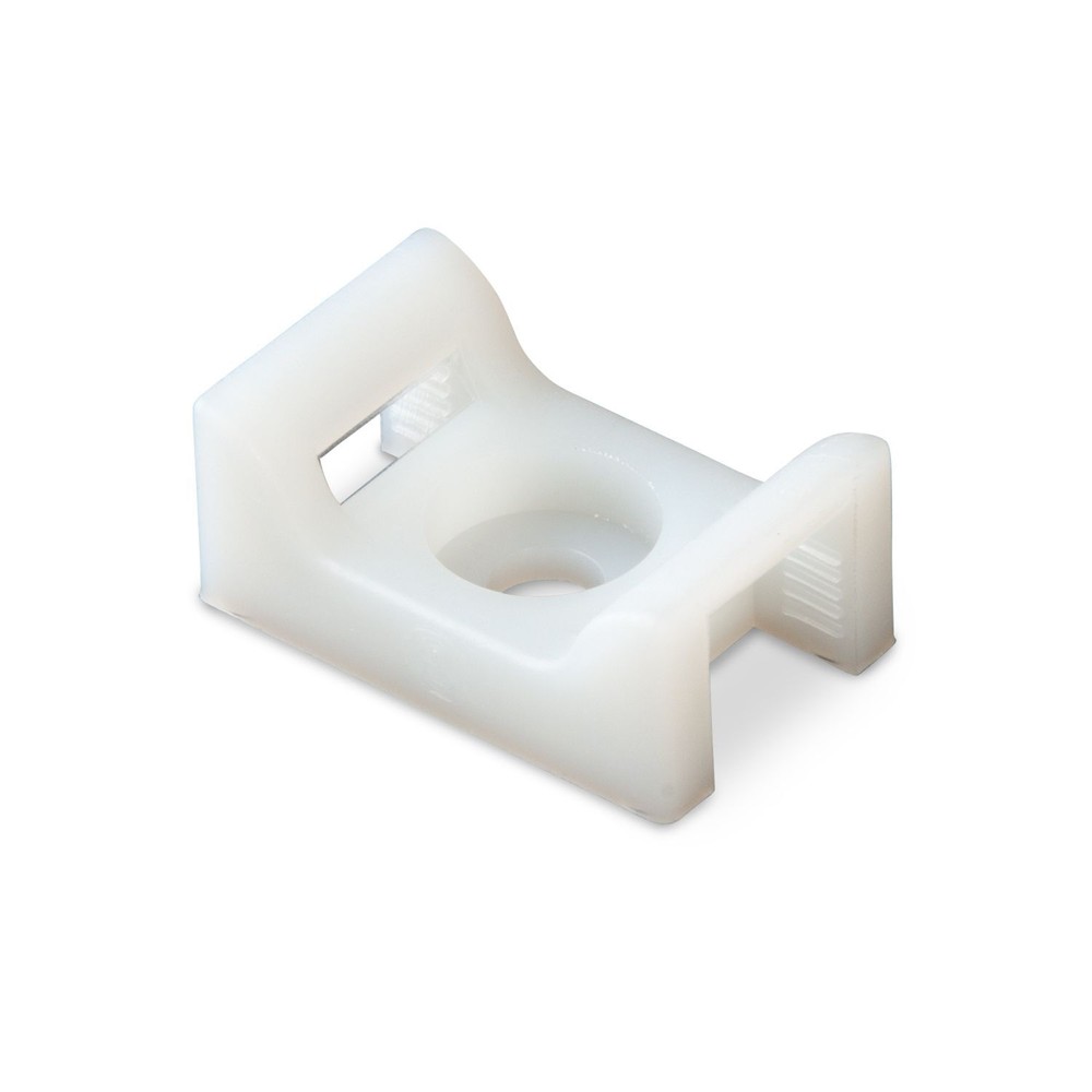 Ancor 199231 Cable Tie Mount, Natural, #8 Screw, 25pc