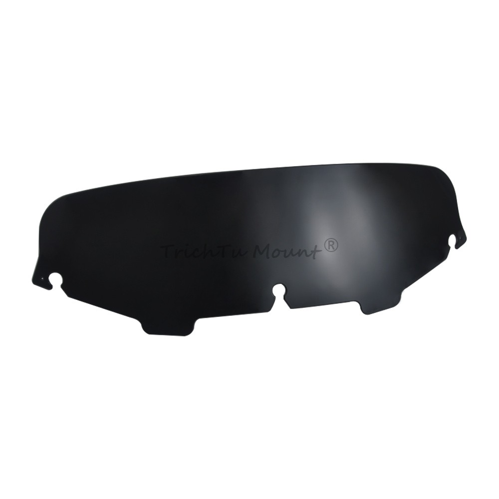 Black 5" Windshield Windscreen For Harley Electra Glide Standard FLHT 1996–2009