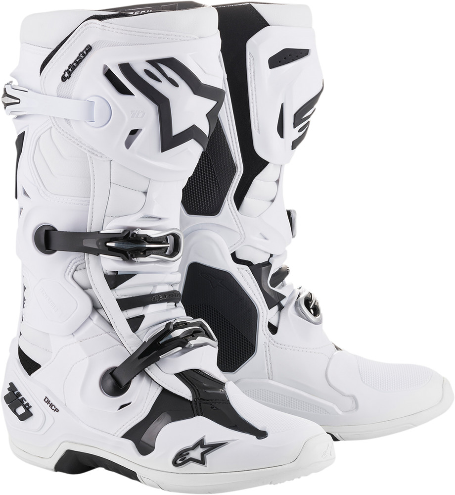Alpinestars 20100202013 Tech 10 Boots 13 White