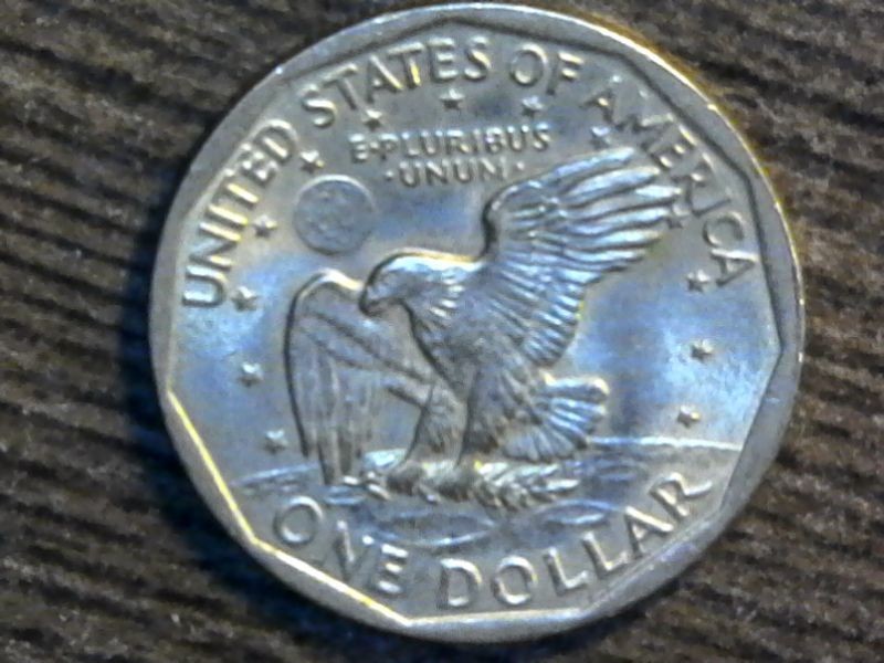 1979-P Susan B Anthony Dollar Doubled Profile