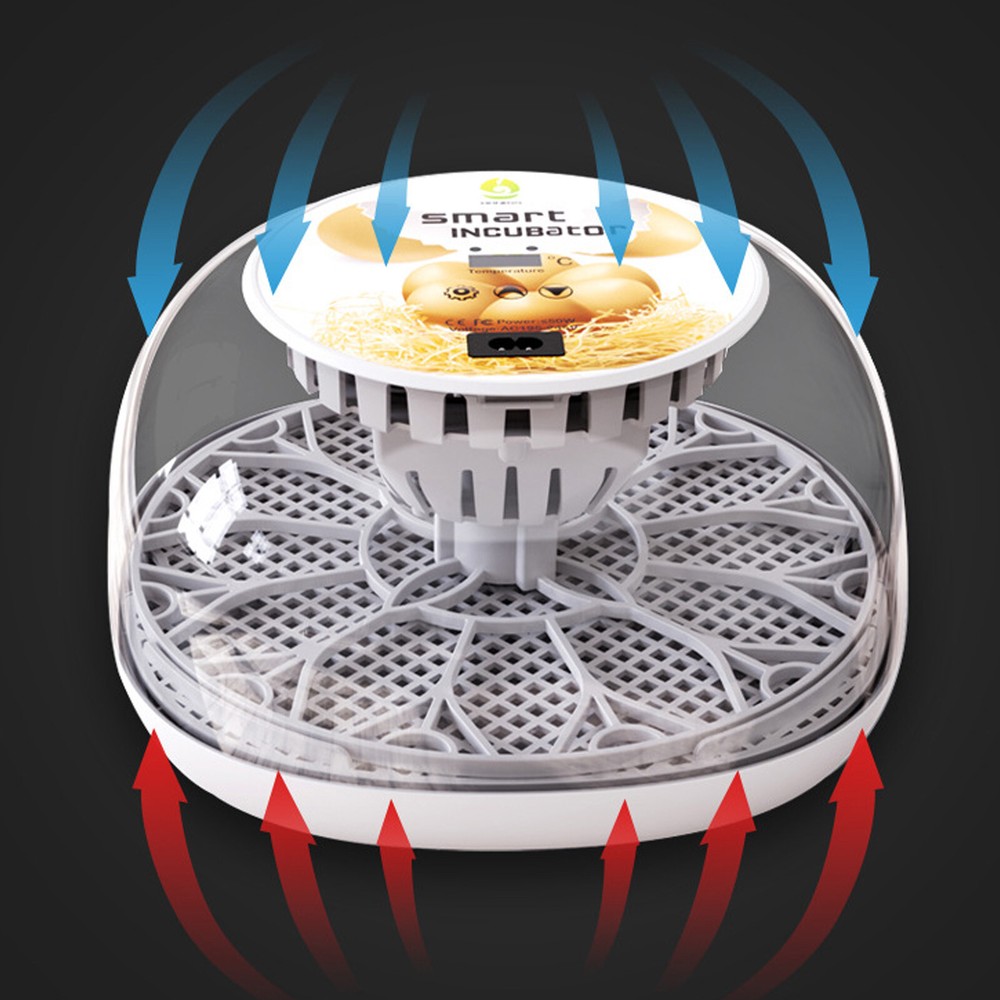 Incubators for Hatching Eggs 12 Eggs with Automatic & Humidity Control