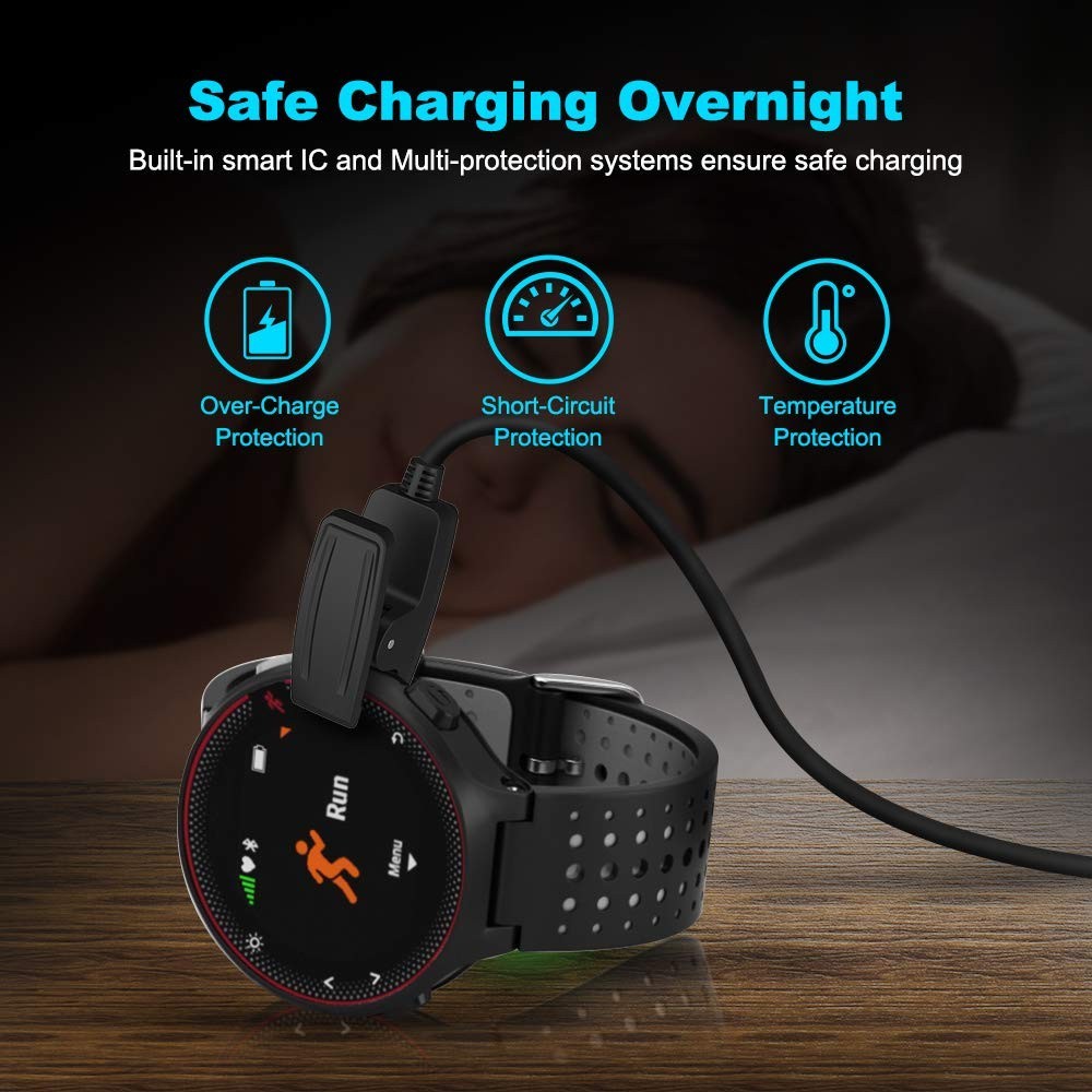 Universal USB Charging Cable for Garmin Devices - Lightweight & Compact 100cm