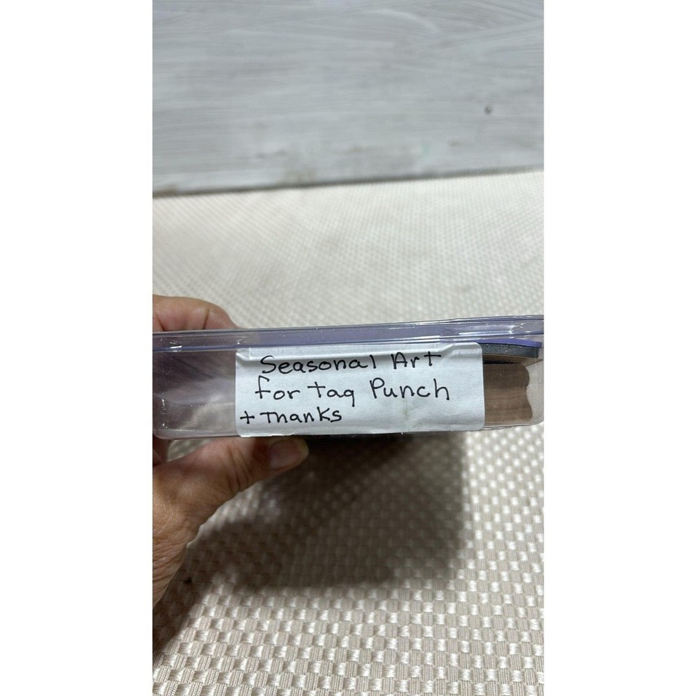 Stampin Up! Rubber Stamp Tags So Much 6 Pc. Unmounted