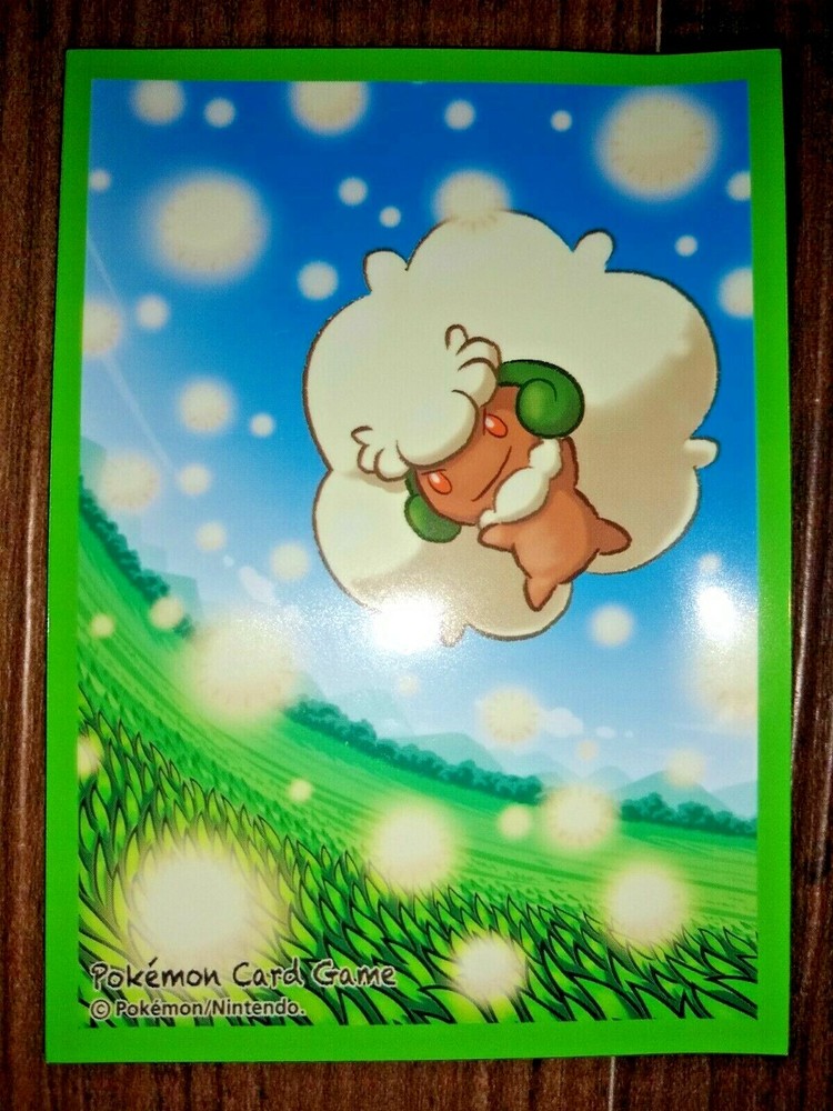 Whimsicott Flying Pokemon Card Sleeve Deck Shield Single