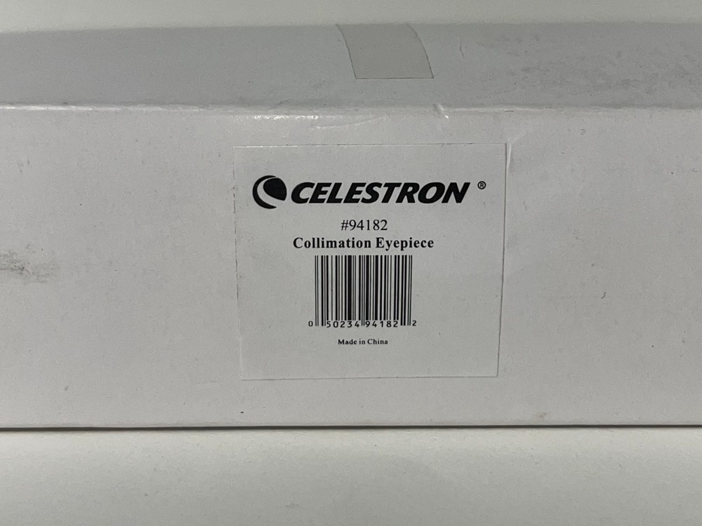 Celestron Collimation Eyepiece Model #94182 with Paperwork