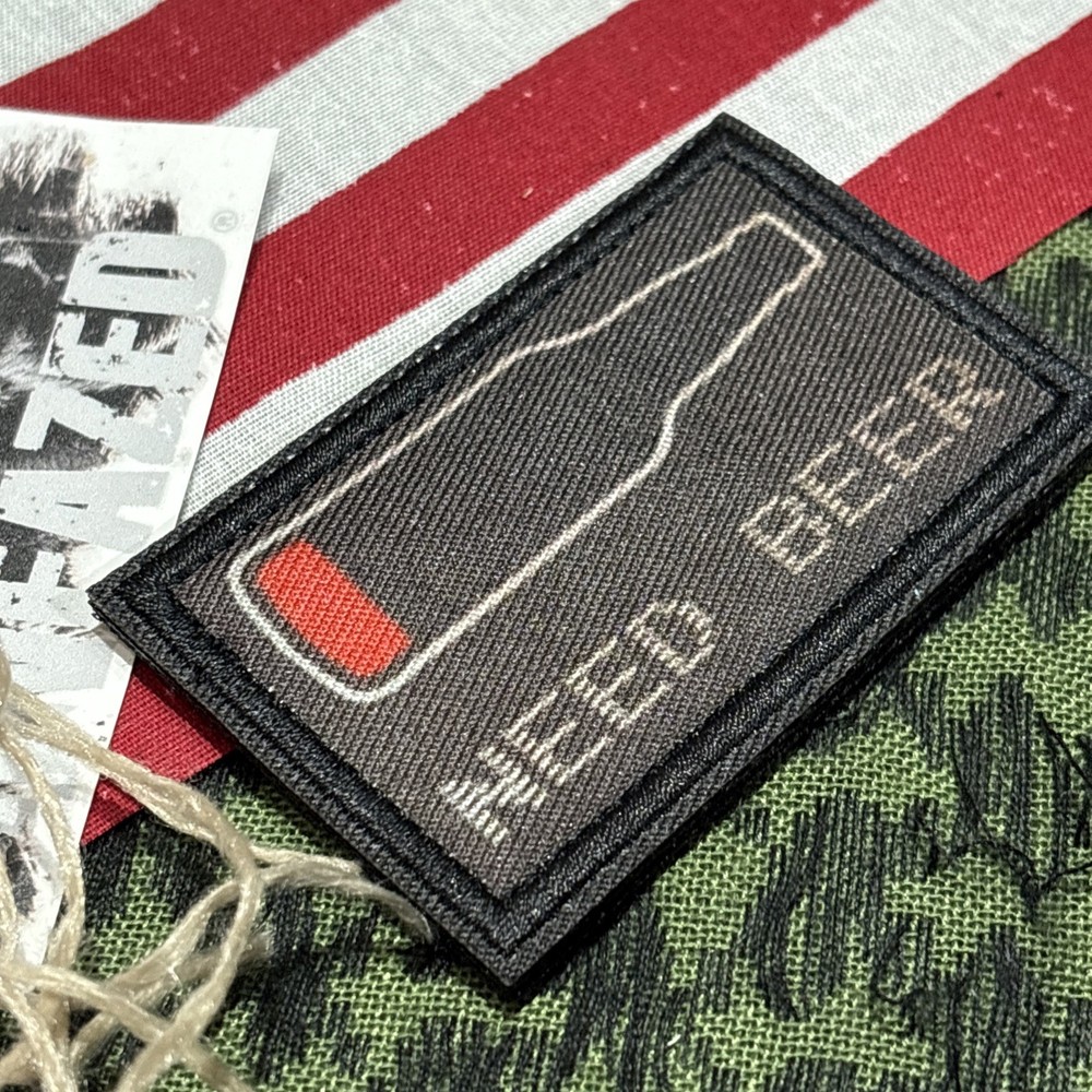 Need BEER Tactical Hook Loop Patch High Quality 2x3”