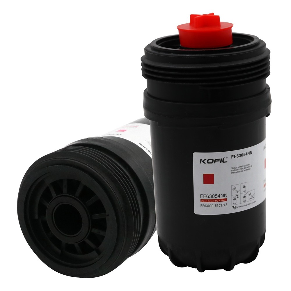 4PACK For Fleetguard FF63054NN Fuel Filter Replace FF63009