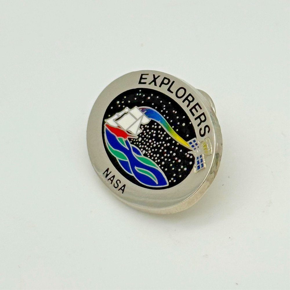NASA Explorers Sailing the Stars Hat / Lapel / Backpack Pin Space Program