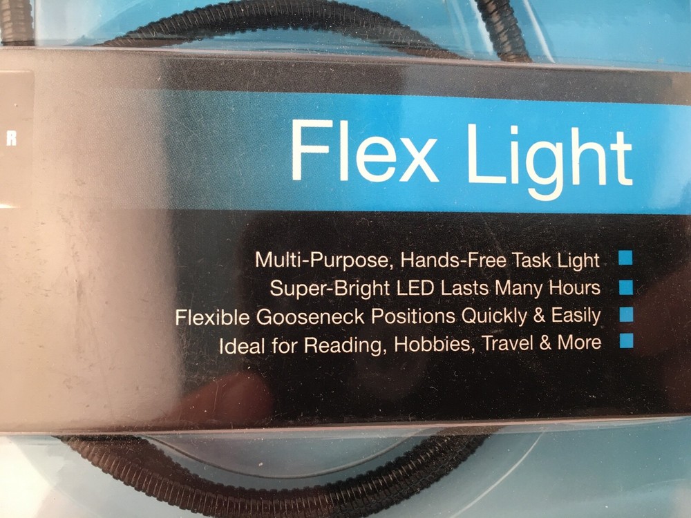 Sharper Image Flex Light Adjustable LED Multipurpose Lamp (NEW)