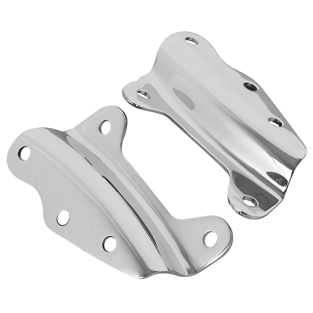 Chrome 4 Point Docking Hardware Kit For Harley Davidson Touring Models 2009-2013