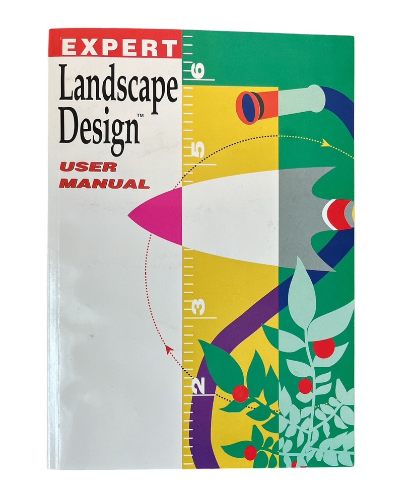 Apple Macintosh Expert Landscape Design Architect Software System 7 Compatible