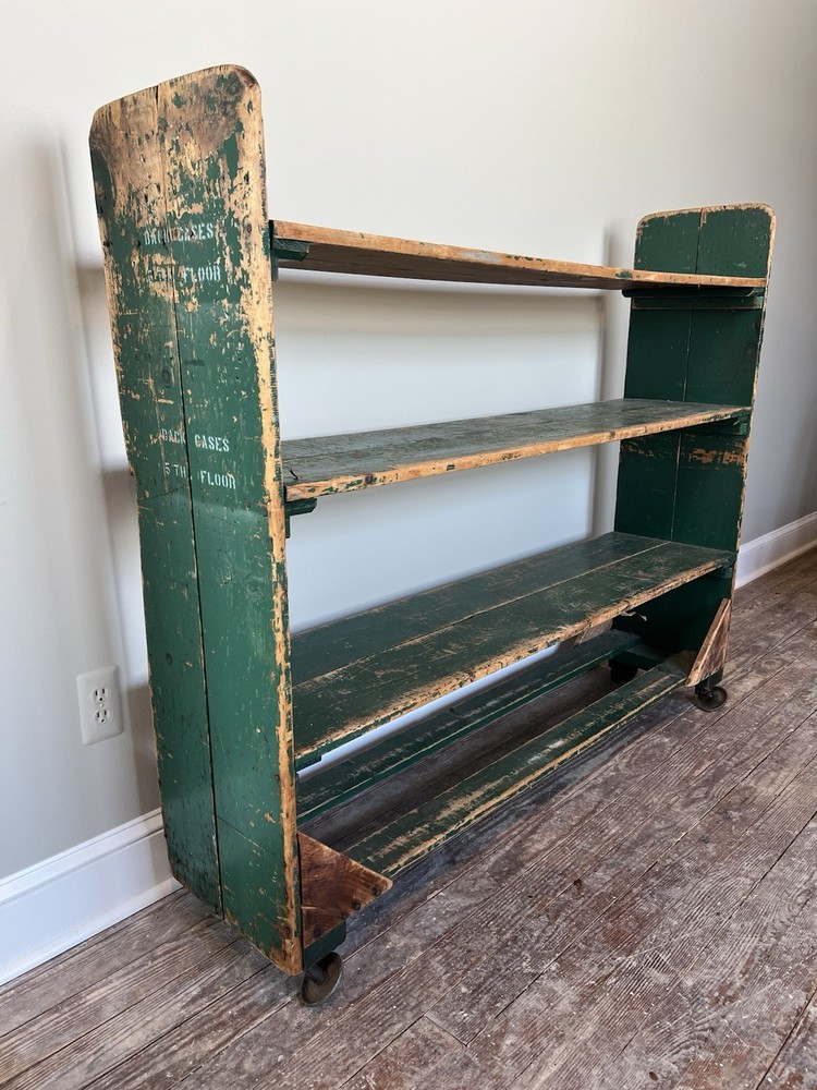 Antique Industrial Rolling Cart