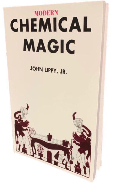 MODERN CHEMICAL MAGIC BOOK Lippy Fire Trick Science Flash Paper Special Effects