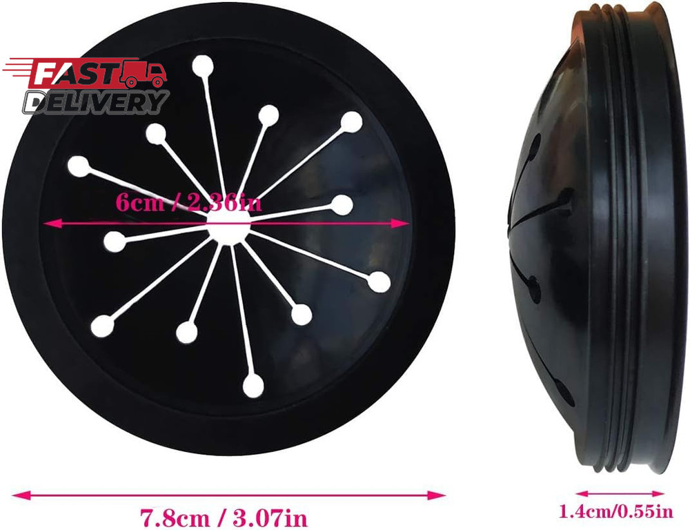 3 Pcs Garbage Disposal Splash Guards Sink Baffle Disposal Replacement Multi-Func