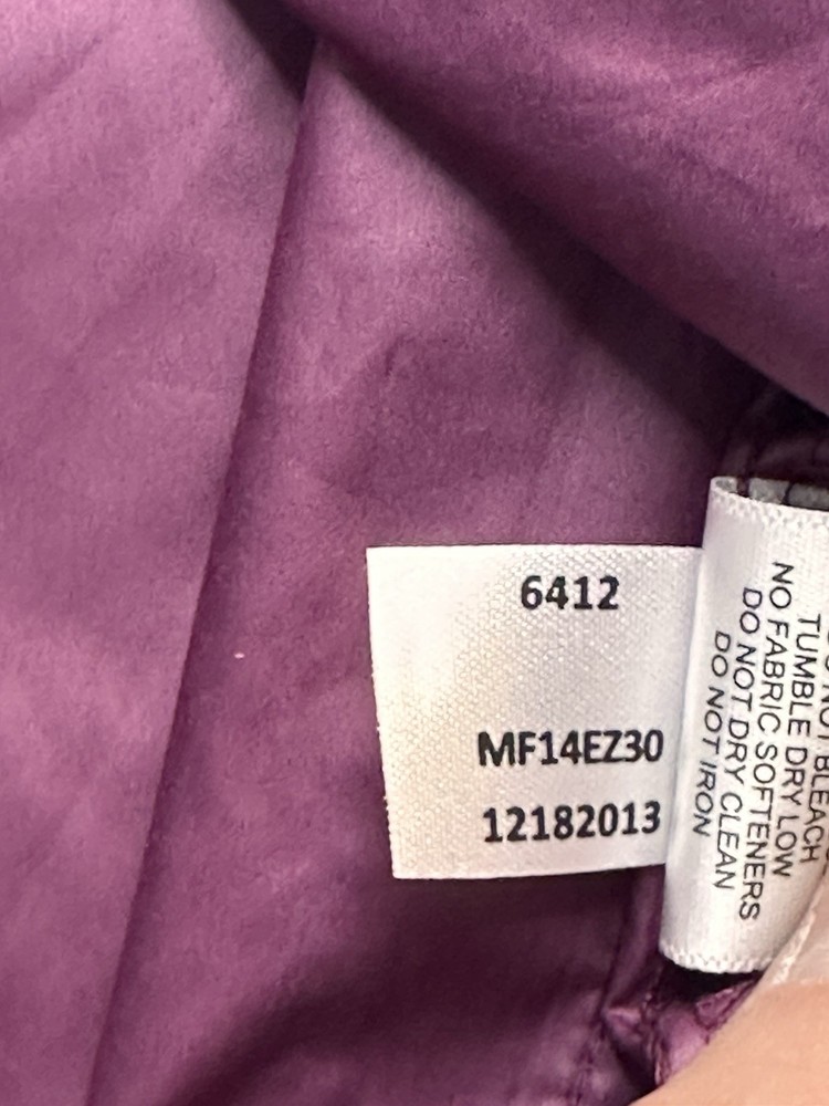 Peter Millar Wind Quarter Zip Pullover Jacket Purple Size Medium