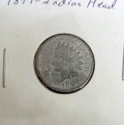 1894 Indian Head Penny Nice Coin.   BD