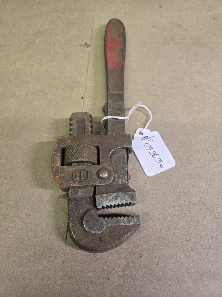 Vintage 10" Dunlap Pipe Wrench