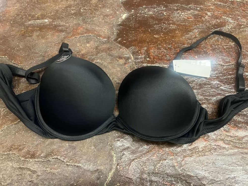 SUPER PUSH UP DOUBLE PADDED BOMBSHELL ADD TWO CUP SIZE BRA 2PCS BUNDLE