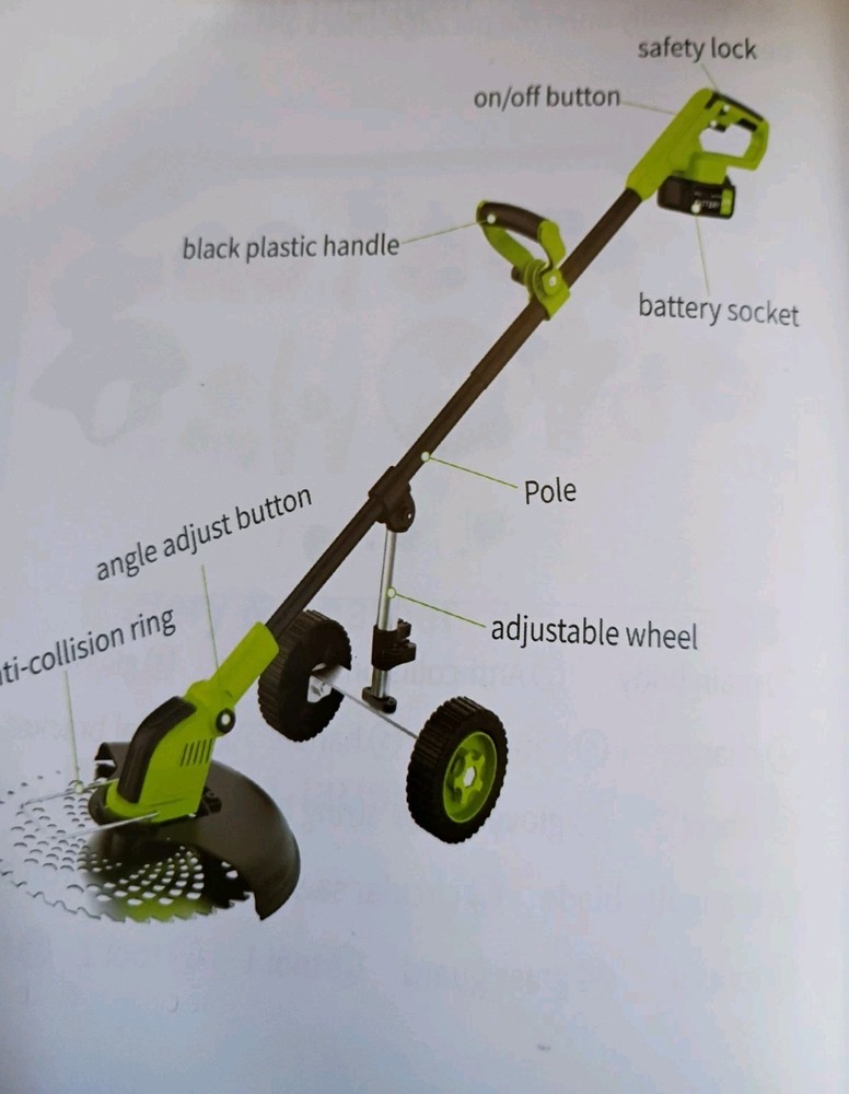 Li-ions Cordless Grass Trimmer