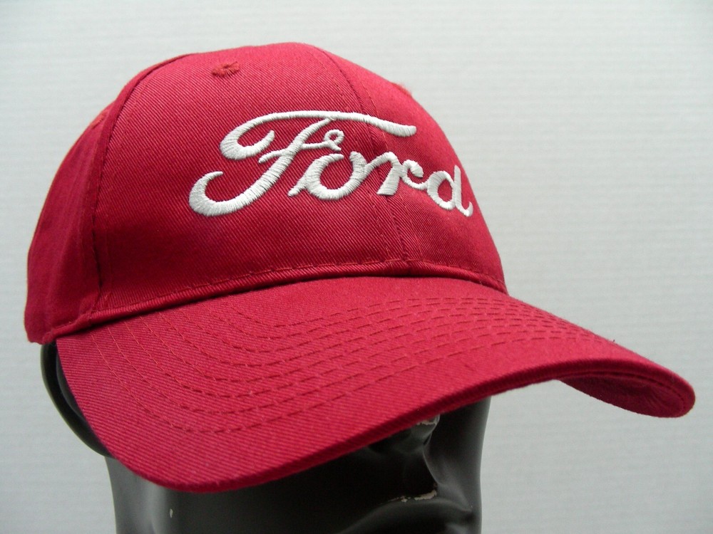 FORD - Gresham Ford - Red - One Size Adjustable Baseball Cap Hat!