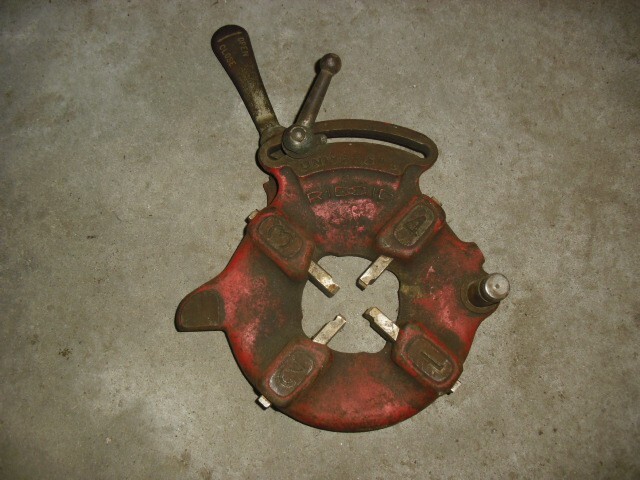 Rigid 811 Pipe Threader Universal Die Head 1/8 - 2" Pipe 1/4 - 2" Bolt