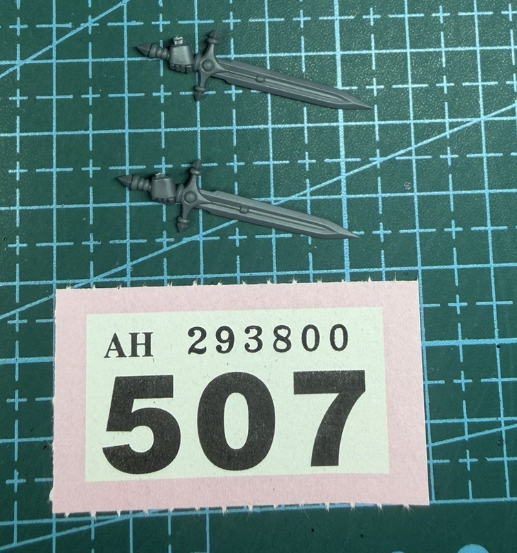 2 Space Marine Mark 3 Legion Command Squad Power Sword Hand Sergeant 40k Heresy