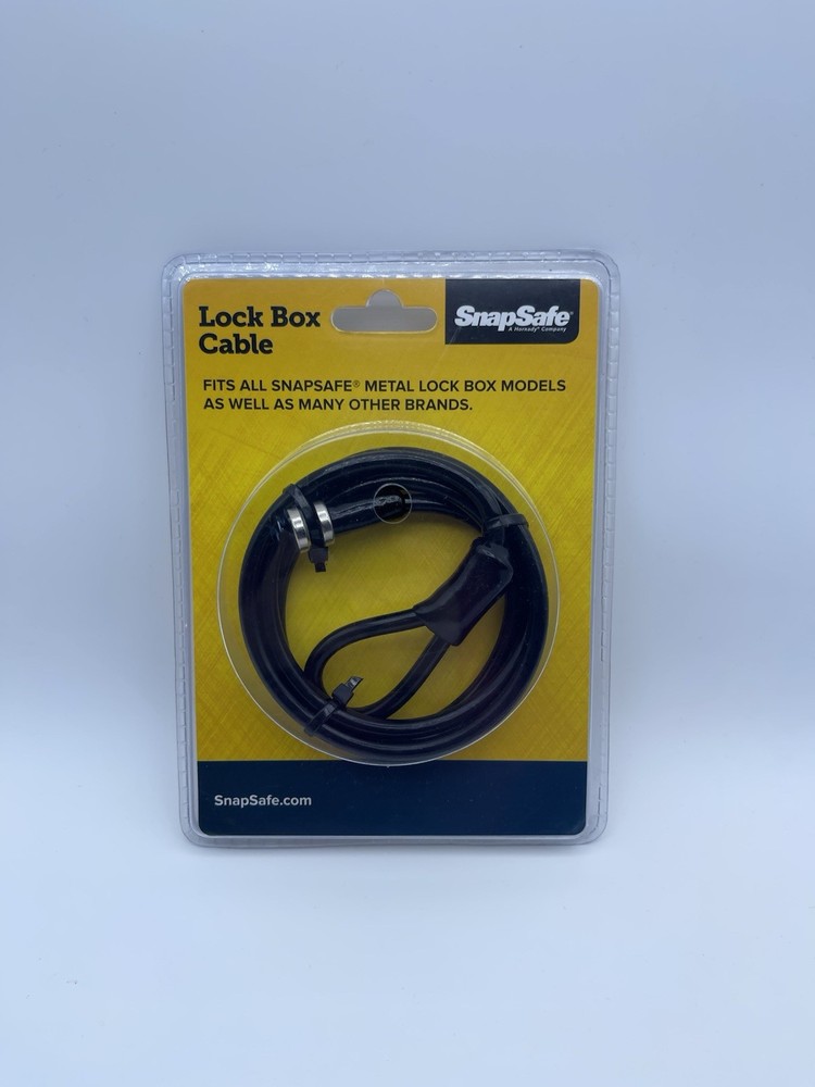 SnapSafe Lock Box Cable 75280 NIB