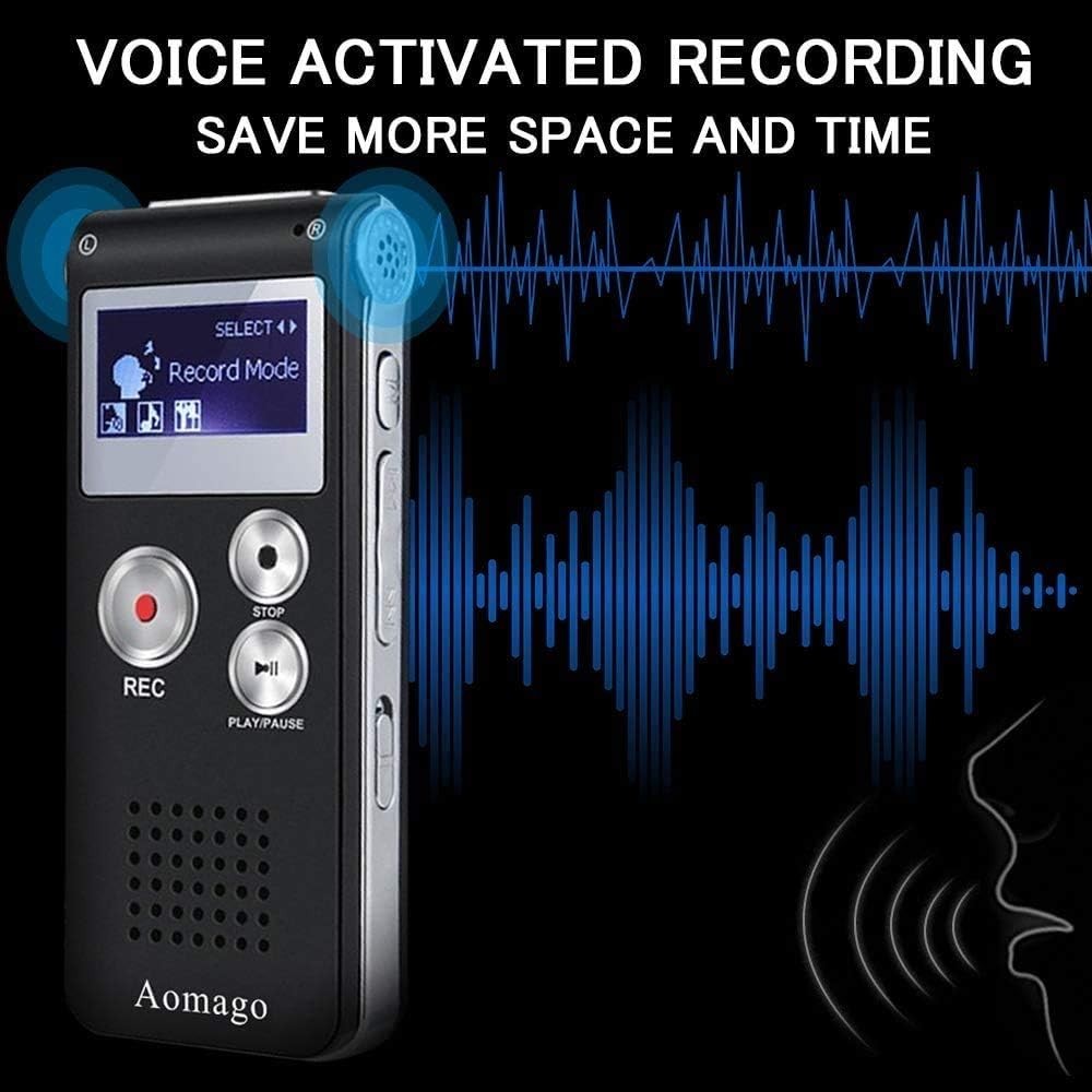 Sound Voice Activated Tape Recorder