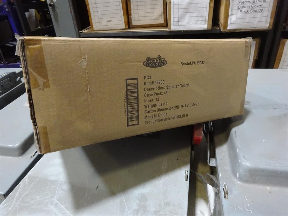 Splatter Guard Face Shield NEW 48 Pack