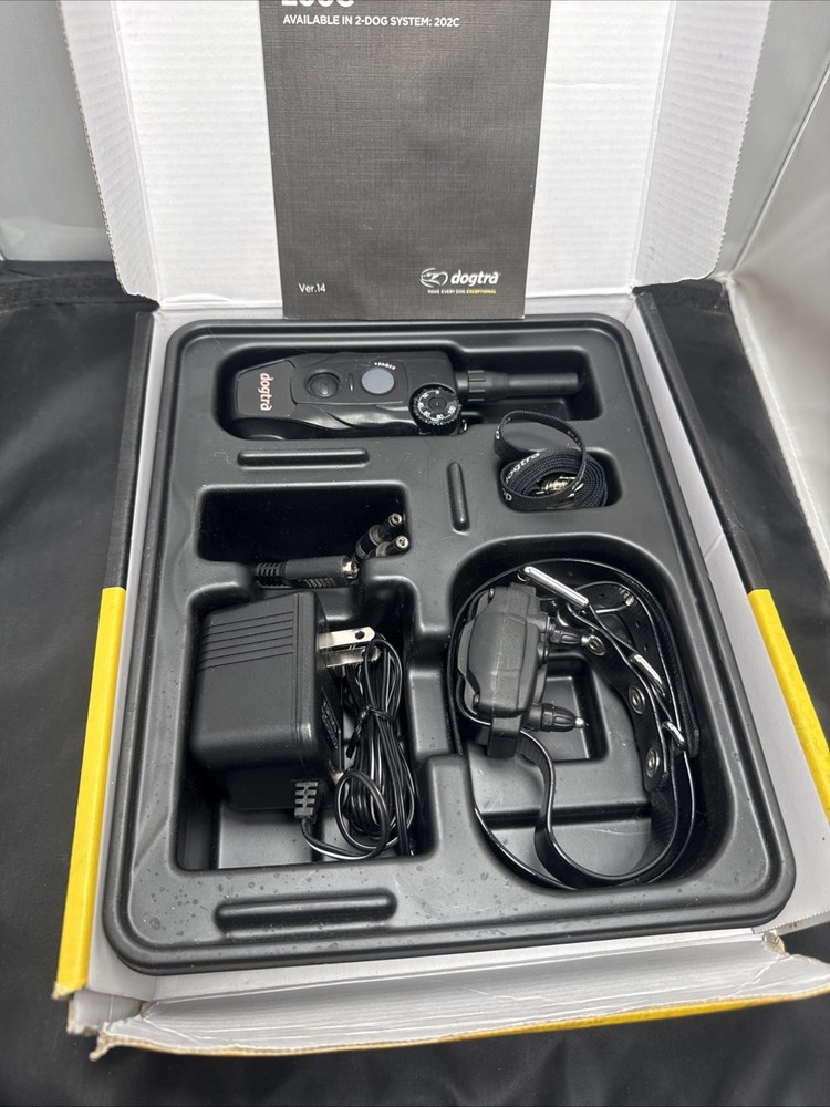 Dogtra 200C Black Dog Training Collar System Static/Shock & Vibration
