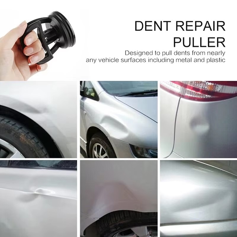Car Dent Puller Suction Cup Body Panel Repair Tool Small Ding Remover Black