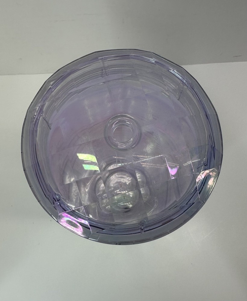 Starbucks 24 oz Iridescent Cold Cup - Diamond- No Straw