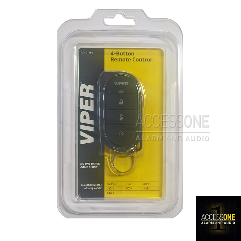 Viper 7146V 4-Button Replacement Remote Control New Style For 4105V Remote Start
