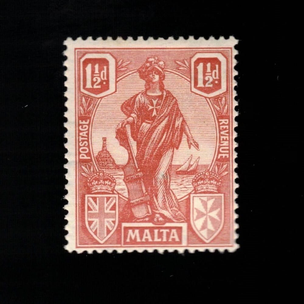 Malta, Scott 102, Malta, 1922-26, MH
