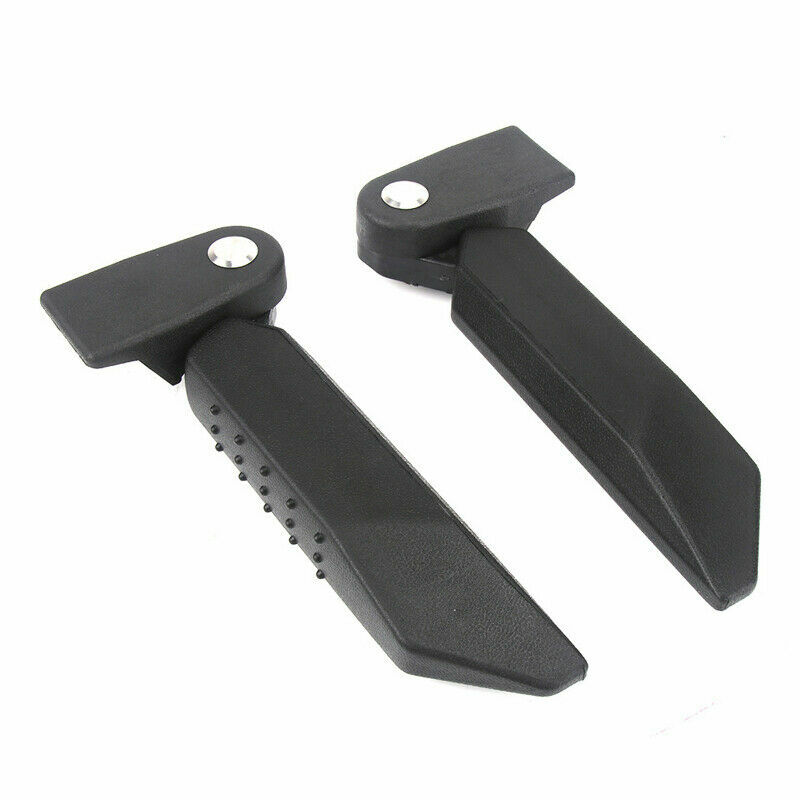 Folding Universal Motorcycle Top Case Box Trunk Rear Seat Passenger Armrest Kit