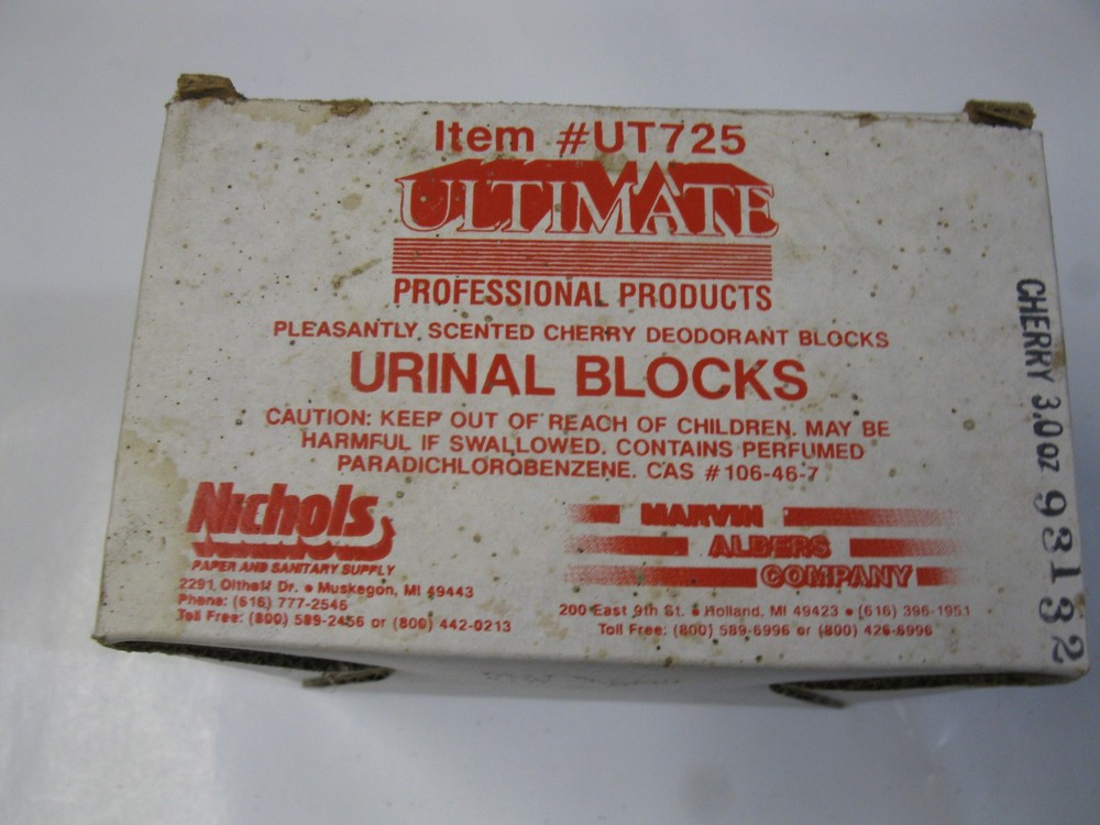 12  Parazyme 3-Oz Urinal Blocks