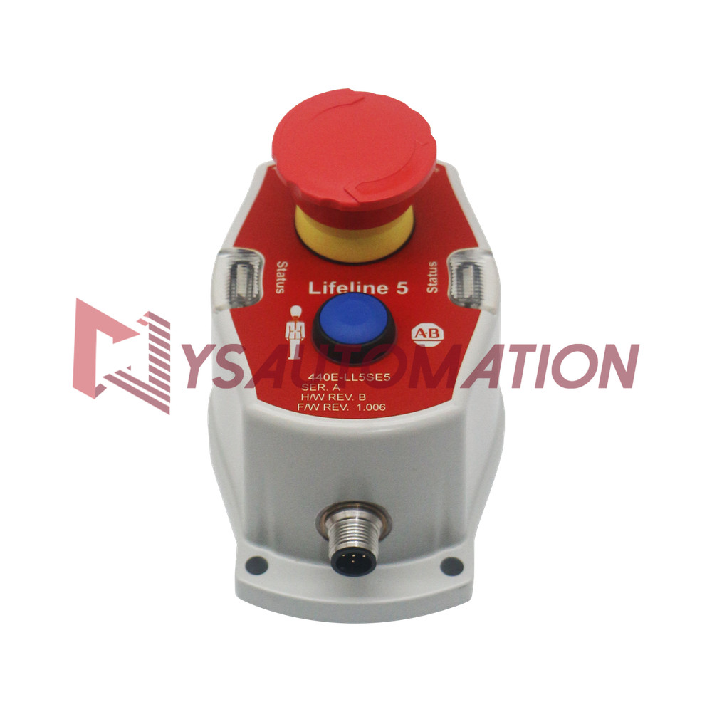 YG Allen Bradley 440E-LL5SE5 Ser.A Lifeline 5 Safety Cable Pull Switch PNP OSSD