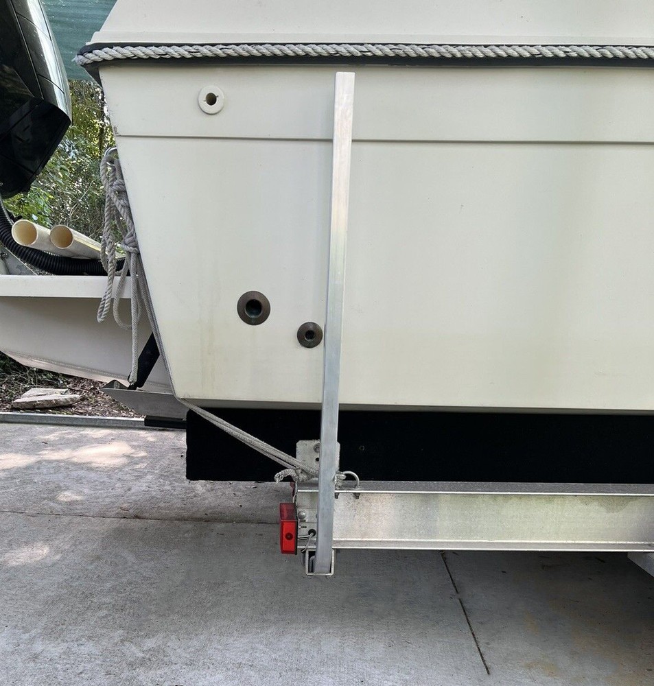 Aluminum 46" Boat Trailer Guide on Post Poles Side Parts 11/2" Square set of 2